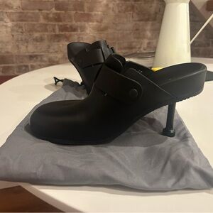 Balenciaga Black Women's Heeled Mules